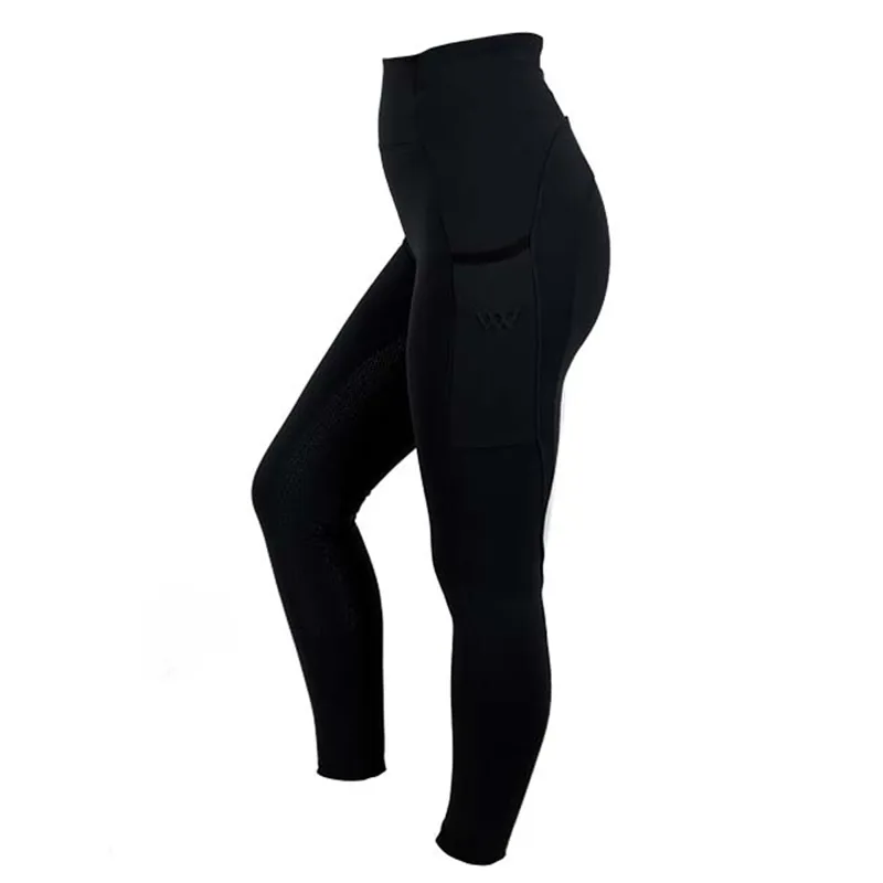 Woof Wear Ladies Original Full Seat Riding Tights - Black